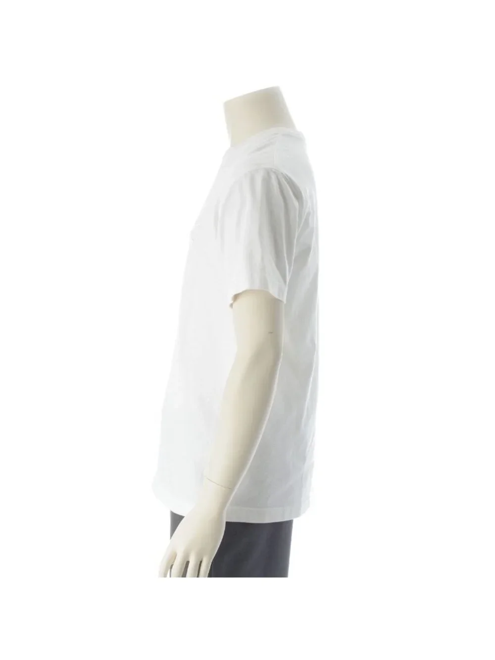 Dior CD Icon Cotton Regular Fit T-Shirt Jersey Short Sleeve Top White XS - Picture 3 of 10